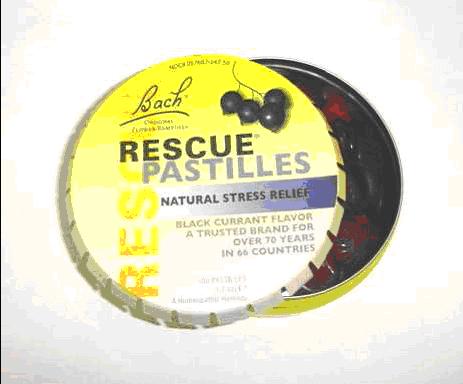 Rescue Pastilles - Black Current Flavor